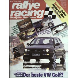 Rallye Racing Magazin 2 / Februar 1993 - Der beste VW Golf?