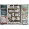 Bild Zeitung Freitag, 17 Januar 2025 - Rentnerin ermordet...