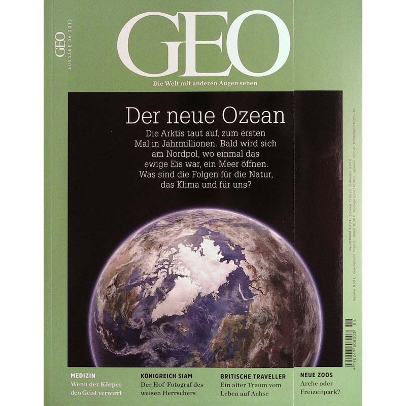 Geo Nr. 6 / Juni 2019 - Der neue Ozean