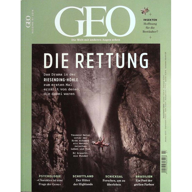 Geo Nr. 7 / Juli 2019 - Die Rettung