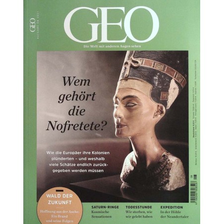 Geo Nr. 8 / August 2021 - Wem gehört die Nofretete?