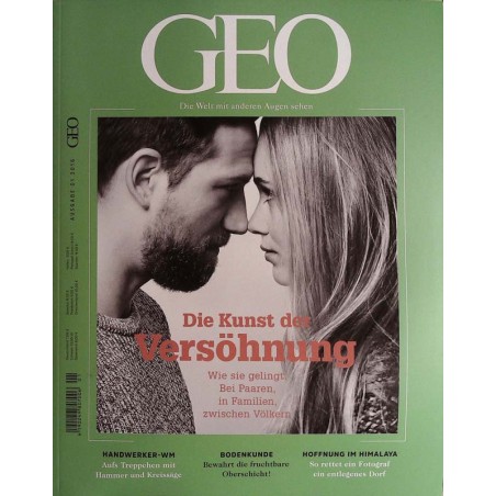 Geo Nr. 1 / Januar 2016 - Die Kunst der Versöhnung