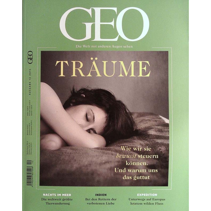 Geo Nr. 12 / Dezember 2015 - Träume