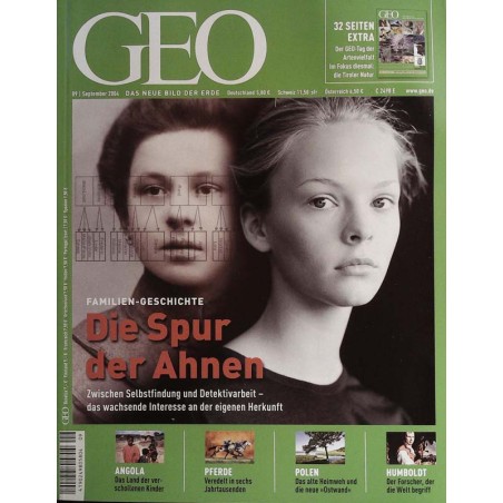 Geo Nr. 9 / September 2004 - Die Spur der Ahnen