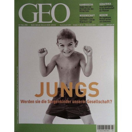 Geo Nr. 3 / März 2003 - Jungs