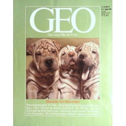 Geo Nr. 8 / August 1983 - Monster für Herrchen