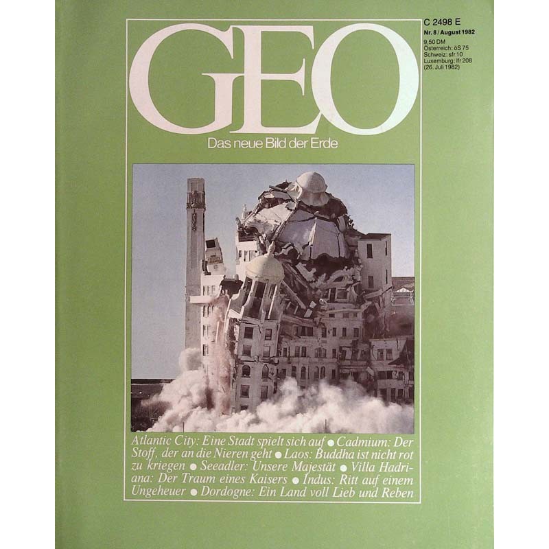 Geo Nr. 8 / August 1982 - Atlantic City