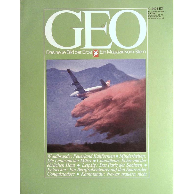 Geo Nr. 2 / Februar 1979 - Waldbrände