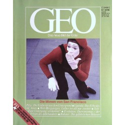 Geo Nr. 7 / Juli 1984 - Die Mimen von San Francisco