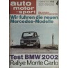 auto motor & sport Heft 4 / 17 Februar 1968 - Test BMW 2002