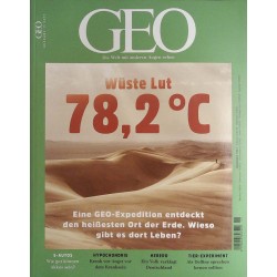 Geo Nr. 11 / November 2017 - Wüste Lut 78,2 Celsius