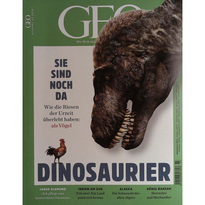 Geo Nr. 3 / März 2018 - Dinosaurier