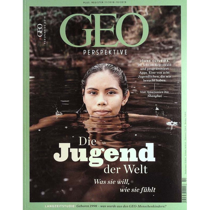 Geo Perspektive 2019 - Die Jugend der Welt