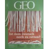 Geo Nr. 10 / Oktober 2019 - Was mit unserer Sprache passiert