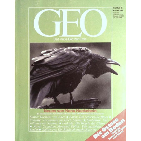 Geo Nr. 5 / Mai 1989 - Neues von Hans Huckebein