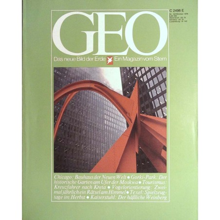 Geo Nr. 10 / Oktober 1979 - Chicago