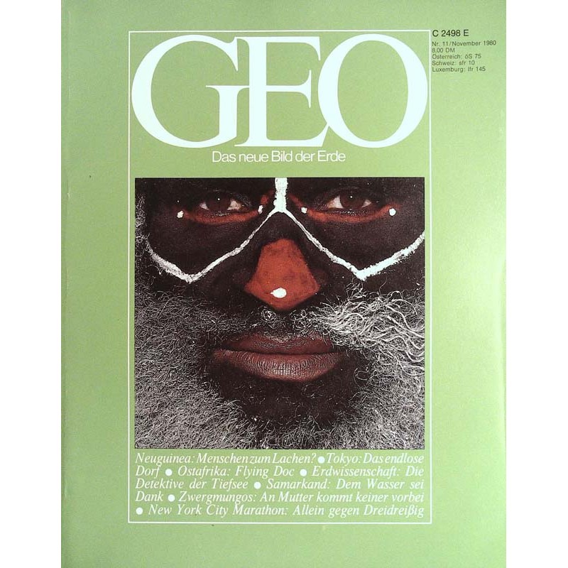 Geo Nr. 11 / November 1980 - Neuguinea