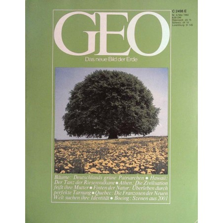 Geo Nr. 5 / Mai 1980 - Bäume