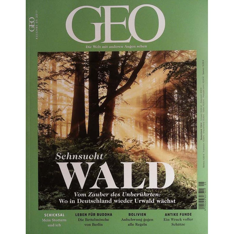 Geo Nr. 5 / Mai 2017 - Sehnsucht Wald