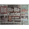 Bild Zeitung Freitag, 24 Januar 2025 - Bla-Bla-Kanzler