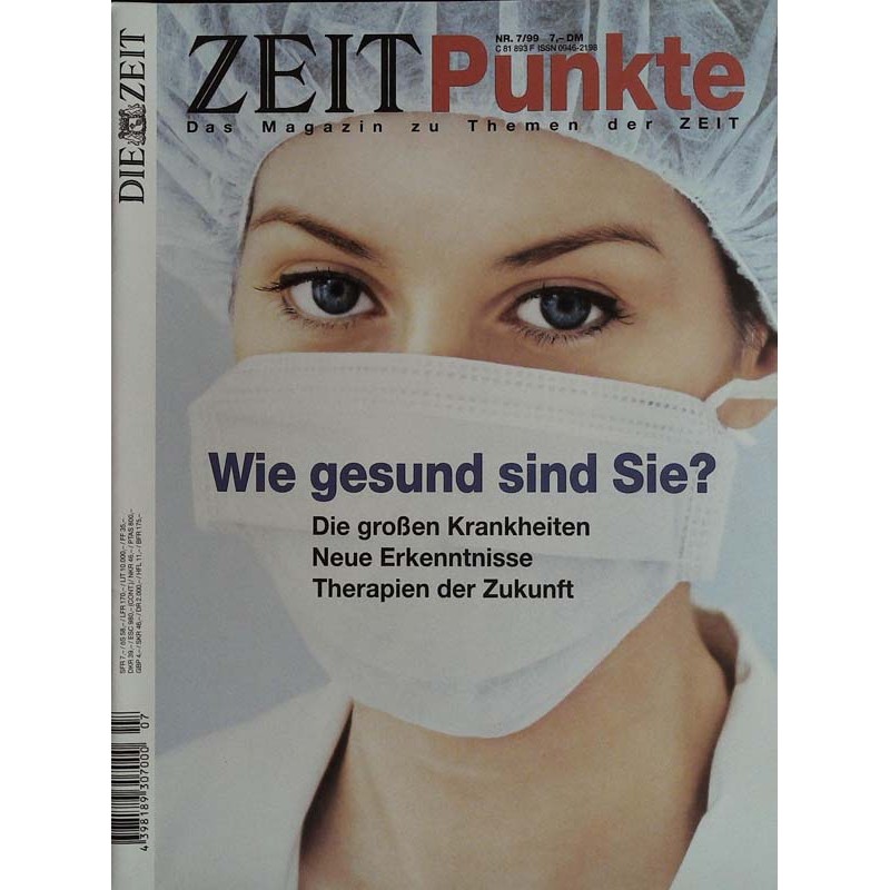 Die Zeit Nr.7 / 1999 - Wie gesund sind Sie?