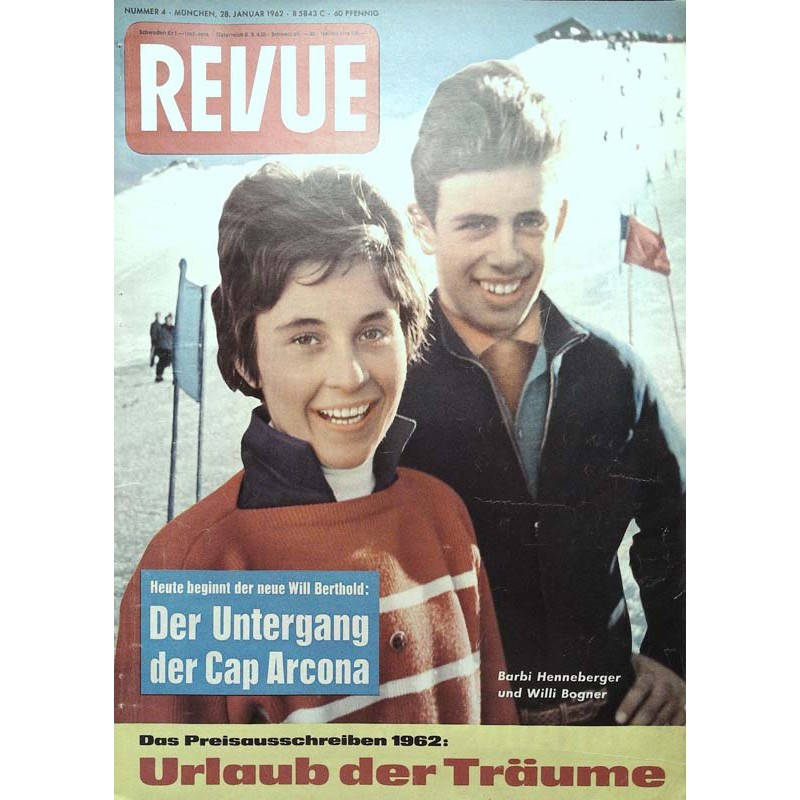 Revue Nr.4 / 28 Januar 1962 - Barbi Henneberger & Willi Bogner