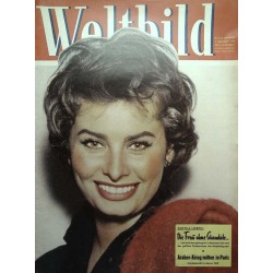 Weltbild Nr.2 / 2 Januar 1958 - Sophia Loren