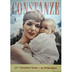 Constanze Heft 3 / 4 Februar 1959 - Künstliche Kinder