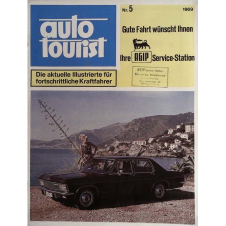 auto tourist Nr.5 / Mai 1969 - Der neue Admiral von Opel