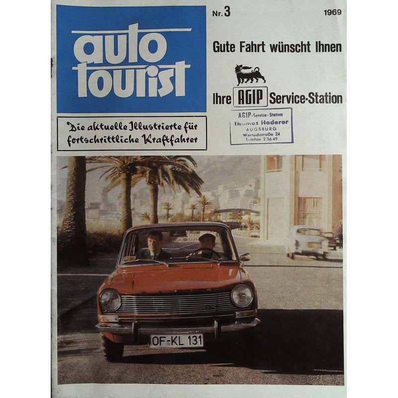 auto tourist Nr.3 / März 1969 - Simca 1501