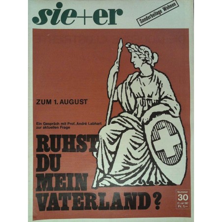 sie+er Nr.30 / 27 Juli 1967 - Ruhst du mein Vaterland?