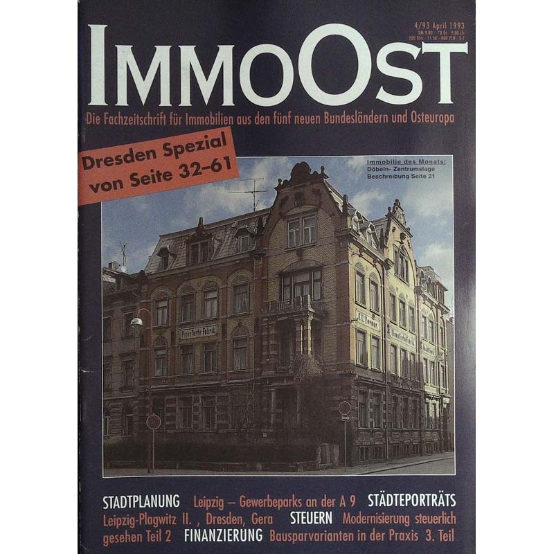 Immo Ost Nr.4/April 1993 - Döbeln Zentrumsumlage