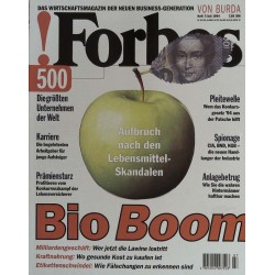 Forbes Nr. 7/Juli von 1994 - Bio Boom