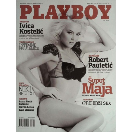 Playboy HR Nr.3 / Ožujak / März 2011 - Maja Šuput