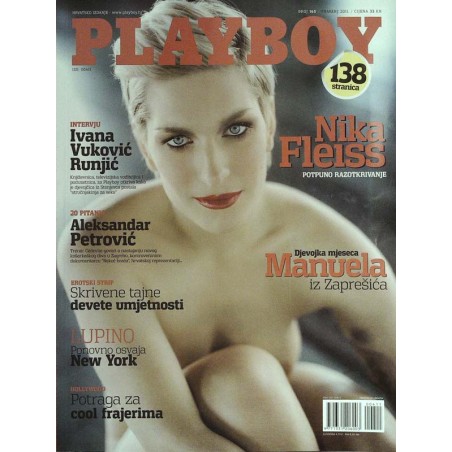 Playboy Kroatien Nr.4 / Travanj / April 2011 - Nika Fleiss