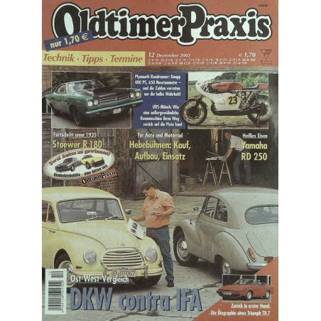 Oldtimer Praxis Heft 12/Dezember 2002 - DKW contra IFA