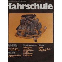 Die Fahrschule Nr.11 / November 1975 - Porsche Turbo Motor