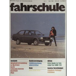 Fahrschule Nr.5 / Mai 1983 - Familienlimousine VW Derby