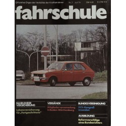 Die Fahrschule Nr.7 / Juli 1974 - Fahrschulwagen Peugeot 104