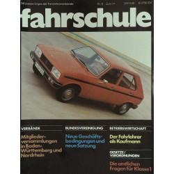 Die Fahrschule Nr.6 / Juni 1977 - Peugeot 104 SL