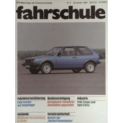 Fahrschule Nr.11 / November 1982 - VW Polo-Coupe