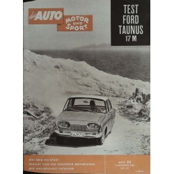 auto motor & sport Heft 23 / 5 November 1960 - Ford Taunus 17 M