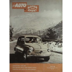 auto motor & sport Heft 11 / 28 Mai 1955 - Test Fiat 600