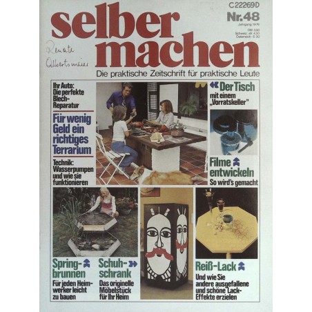 Selber machen Nr. 48 - 1976 - Der Tisch