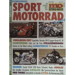 MO Sport Motorrad 1990 - Fahrtechnik, Strassenrennen, Singles...