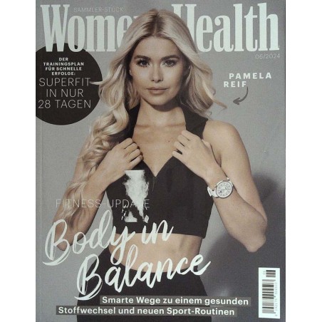 Woman Health 6/24 - Body in Balance mit Pamela Reif