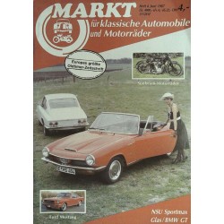 Markt Auto & Motor Heft.6 / Juni 1987 - Roadster Cabriolet