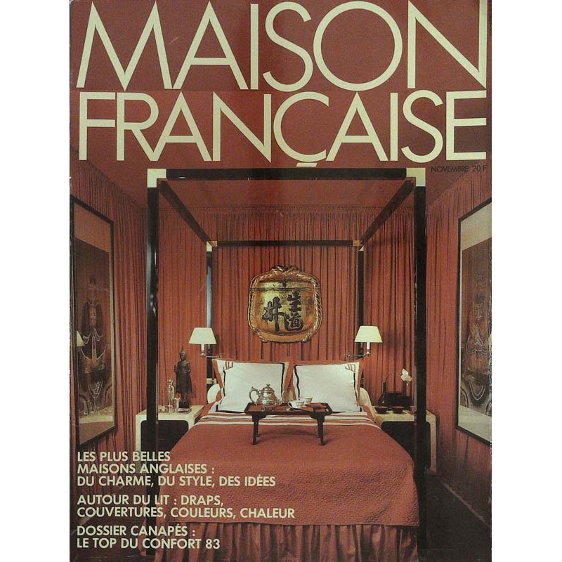 Maison Francaise Frankreich 372 Novembre 1983 - Dossier Canapes