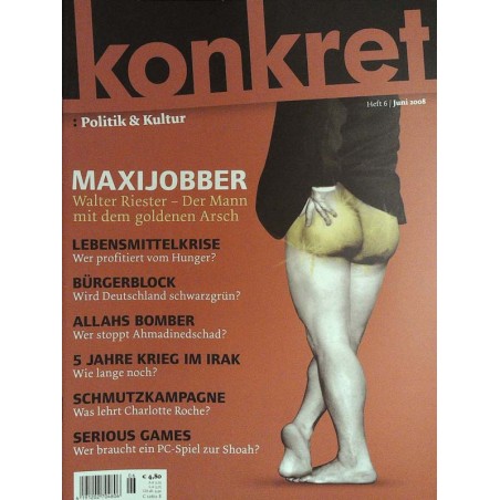 Konkret Nr.6 / Juni 2008 - Maxijobber