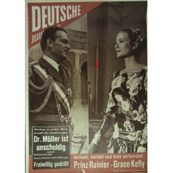 Deutsche Illustrierte Nr.3 / 21 Januar 1956 - Prinz Rainer & Grace Kelly